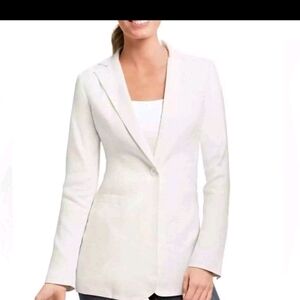 CAbi Women's White Blazer